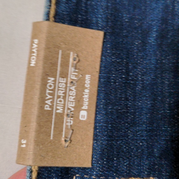 SOLD Sz 12/14 - Buckle BKE Payton Mid Rise Midi Shorts sz 31 NWT - Picture 5 of 7